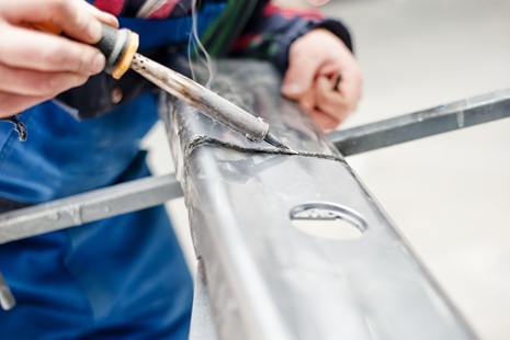 Plastikmaterial, Schweißen, Schweißer, Auto, Männer